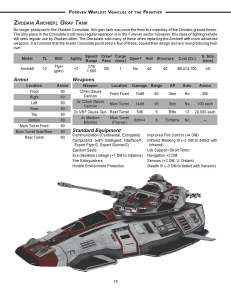 Vehicles Preview - Zhodani Grav Tank