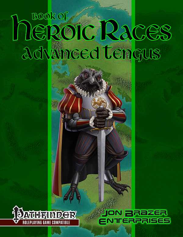 Book of Heroic Races: Advanced Tengus (PFRPG)