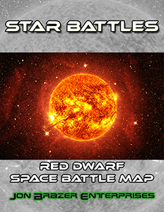 Star Battles: Red Dwarf Space Battle Map (VTT)