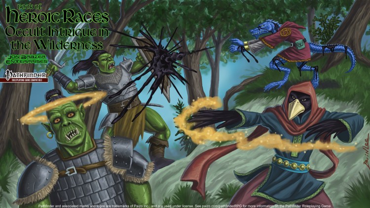Book of Heroic Races Occult Intrigue in the Wilderness