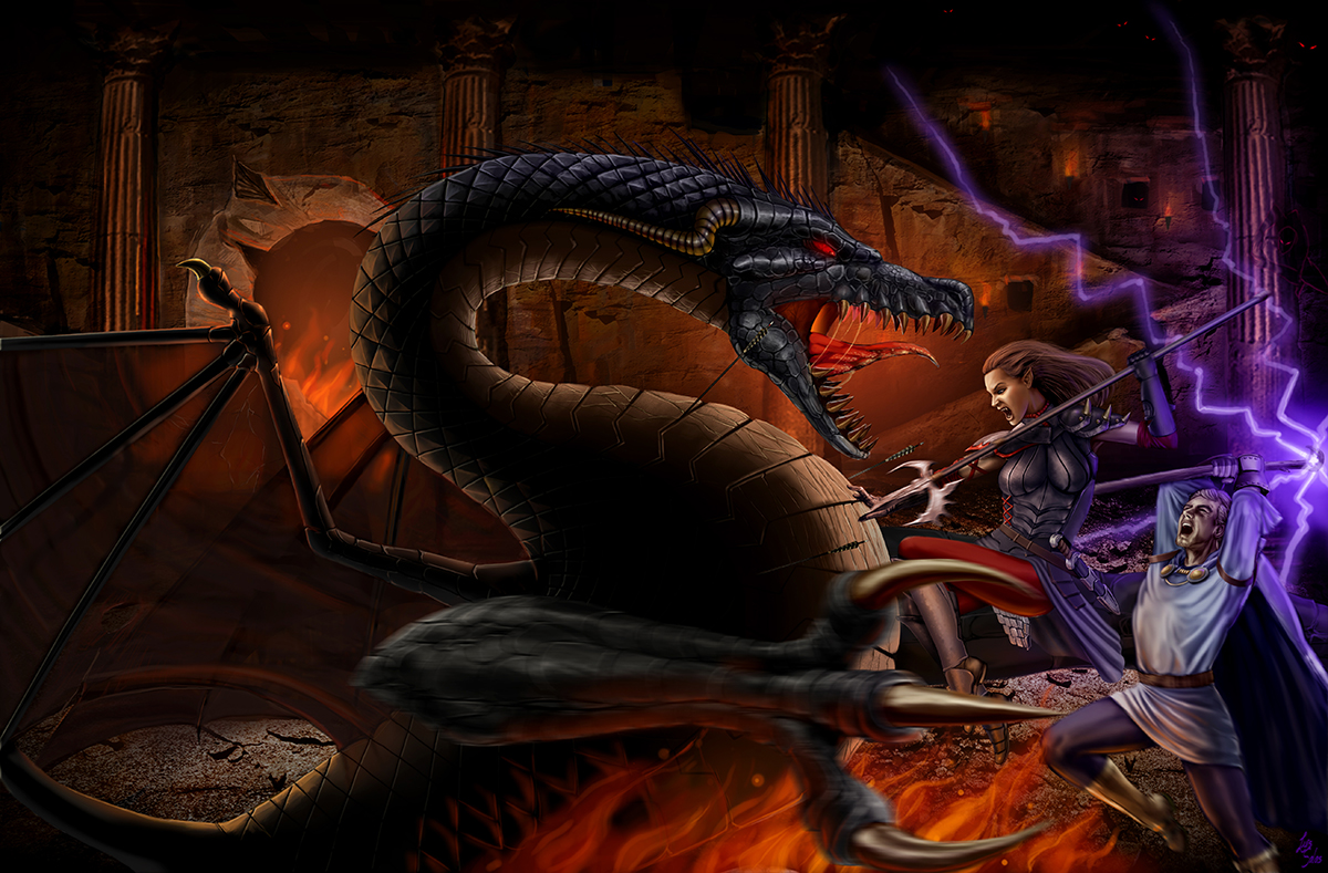 Shadowsfall Dragon Fight